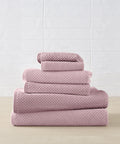 Lilly Cotton Bamboo Blended Towel Bundle - Set of 6 by Blue Loom