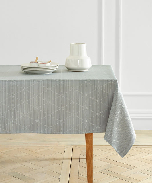 Emerson Diamond Jacquard Tablecloth by Blue Loom