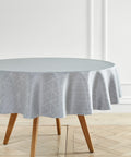 Emerson Diamond Jacquard Tablecloth by Blue Loom