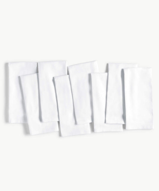 Classic White Dinner Napkin - Set of 8 by Blue Loom