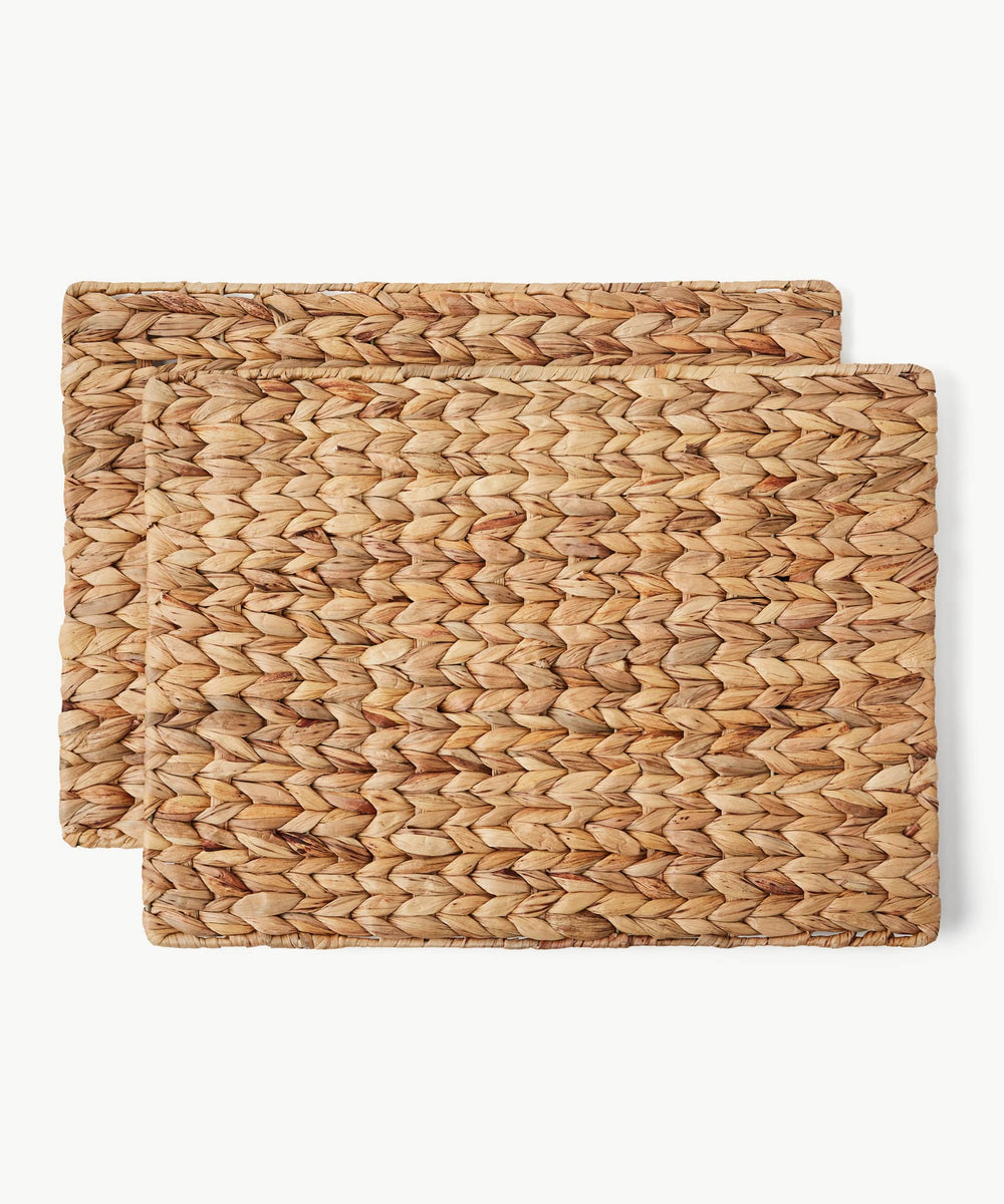 Sutton Water Hyacinth Placemat - Set of 2 by Blue Loom