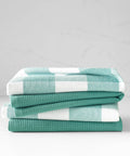 Jackson Plaid Waffle Weave Kitchen Towel - Set of 4 by Blue Loom