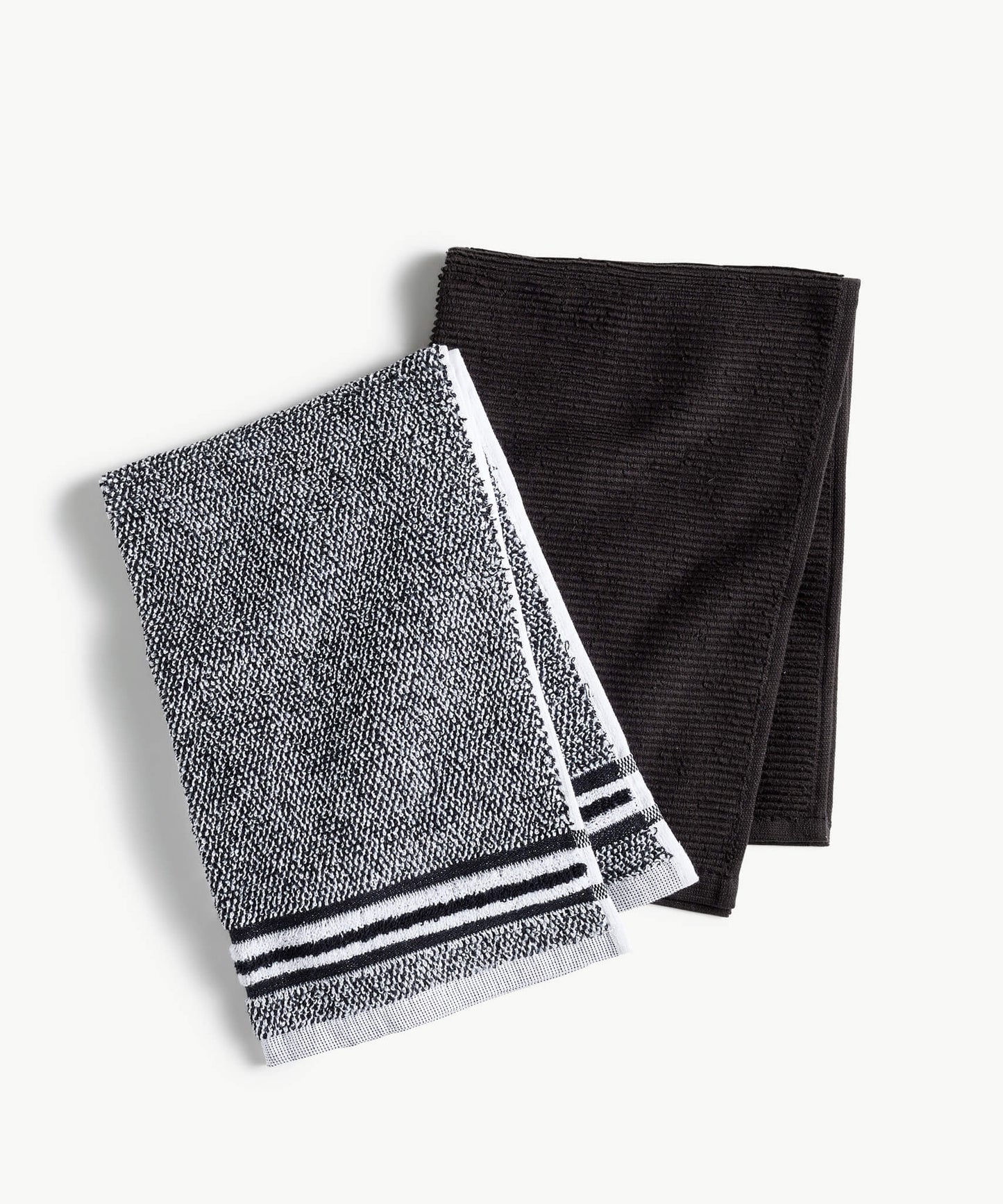 Logan Marled Rib Kitchen Towel - Set of 6 by Blue Loom