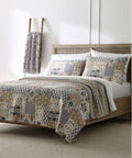 Raja Reversible Print Quilt Set by Blue Loom