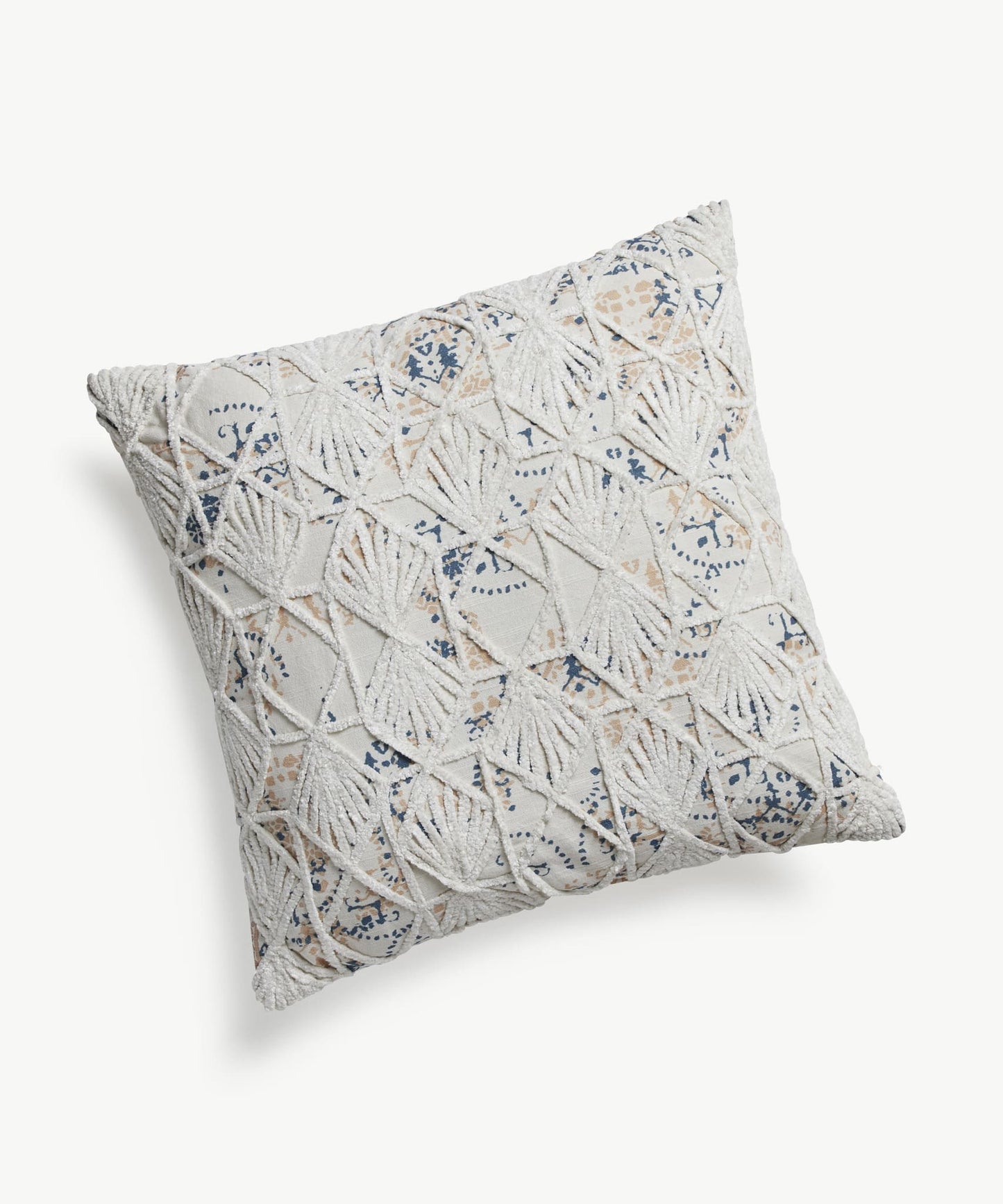 Mabel Macrame Throw Pillow by Blue Loom