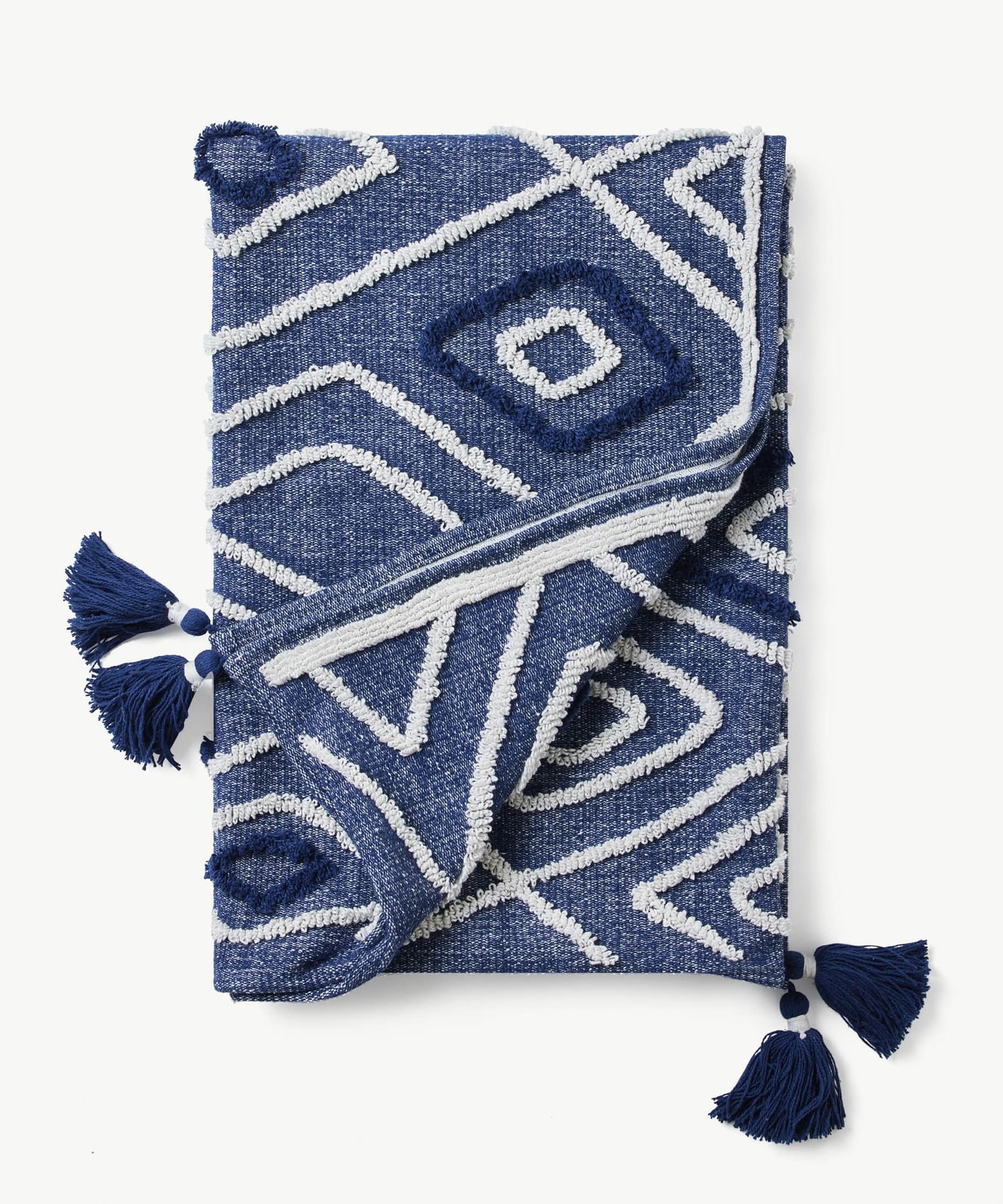 Remi Diamond Tassel Throw by Blue Loom