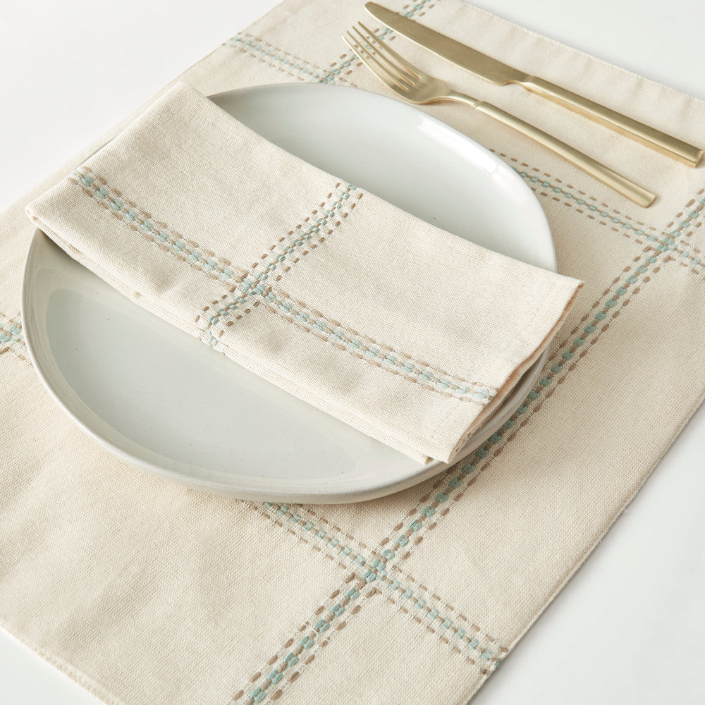 Blake Farmhouse Plaid Placemat by Blue Loom