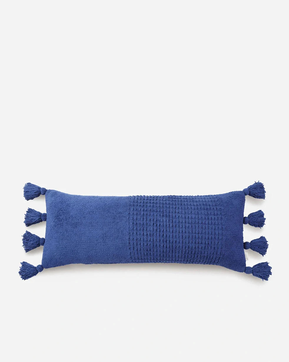 Braided Pom Pom Lumbar Pillow by Sunday Citizen