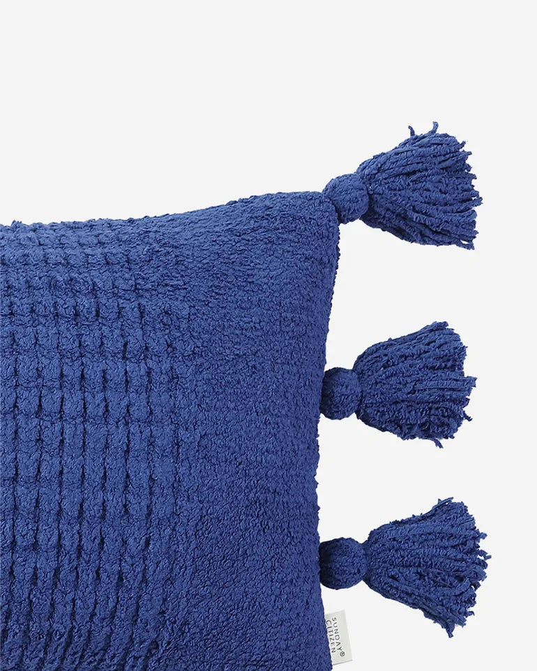 Braided Pom Pom Lumbar Pillow by Sunday Citizen