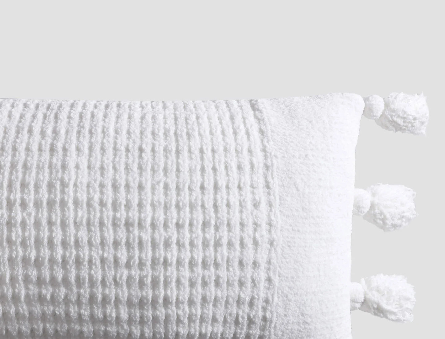 Braided Pom Pom Lumbar Pillow by Sunday Citizen