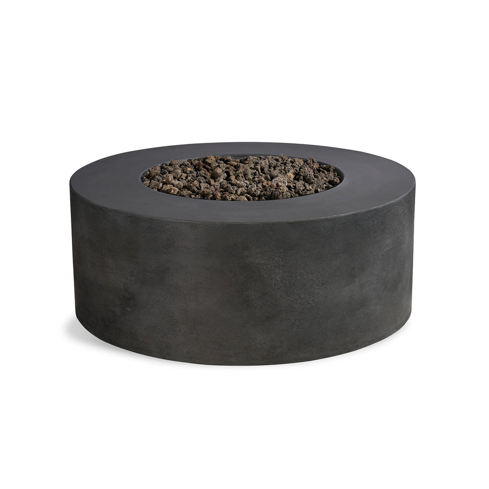 Kylindros - Cylinder Concrete Fire Pit Table by Crete Design