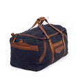 Campaign Waxed Canvas Large Duffle Bag by Mission Mercantile Leather Goods