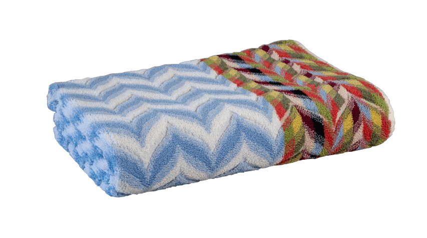 Cavus Blue Multi Color by Turkish Towel Collection