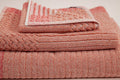 Pastel Bonini Chevron Coral  3 Pc. Set by Turkish Towel Collection