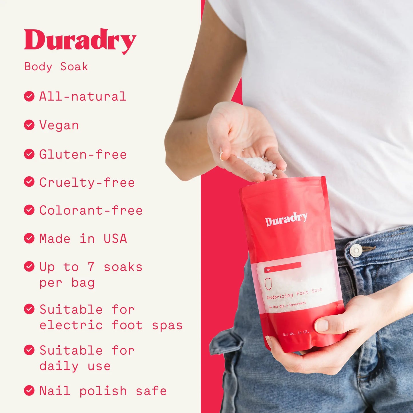 Duradry Deodorizing Foot Soak by Duradry