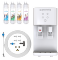 Drinkpod 2000 Pro Series - Countertop 4 Stage Water Purifier (Hot & Cold) by Drinkpod