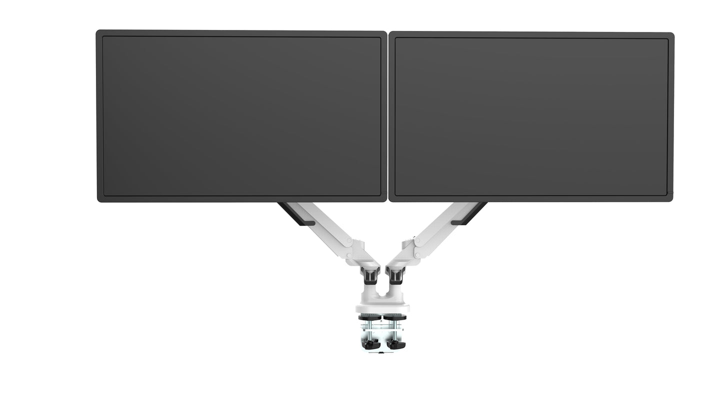 Aircraft Aluminum Dual Monitor Arms by EFFYDESK