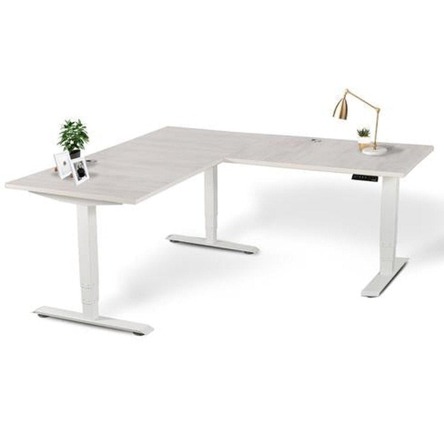 Executive L-Shaped Desk by EFFYDESK by Level Up Desks