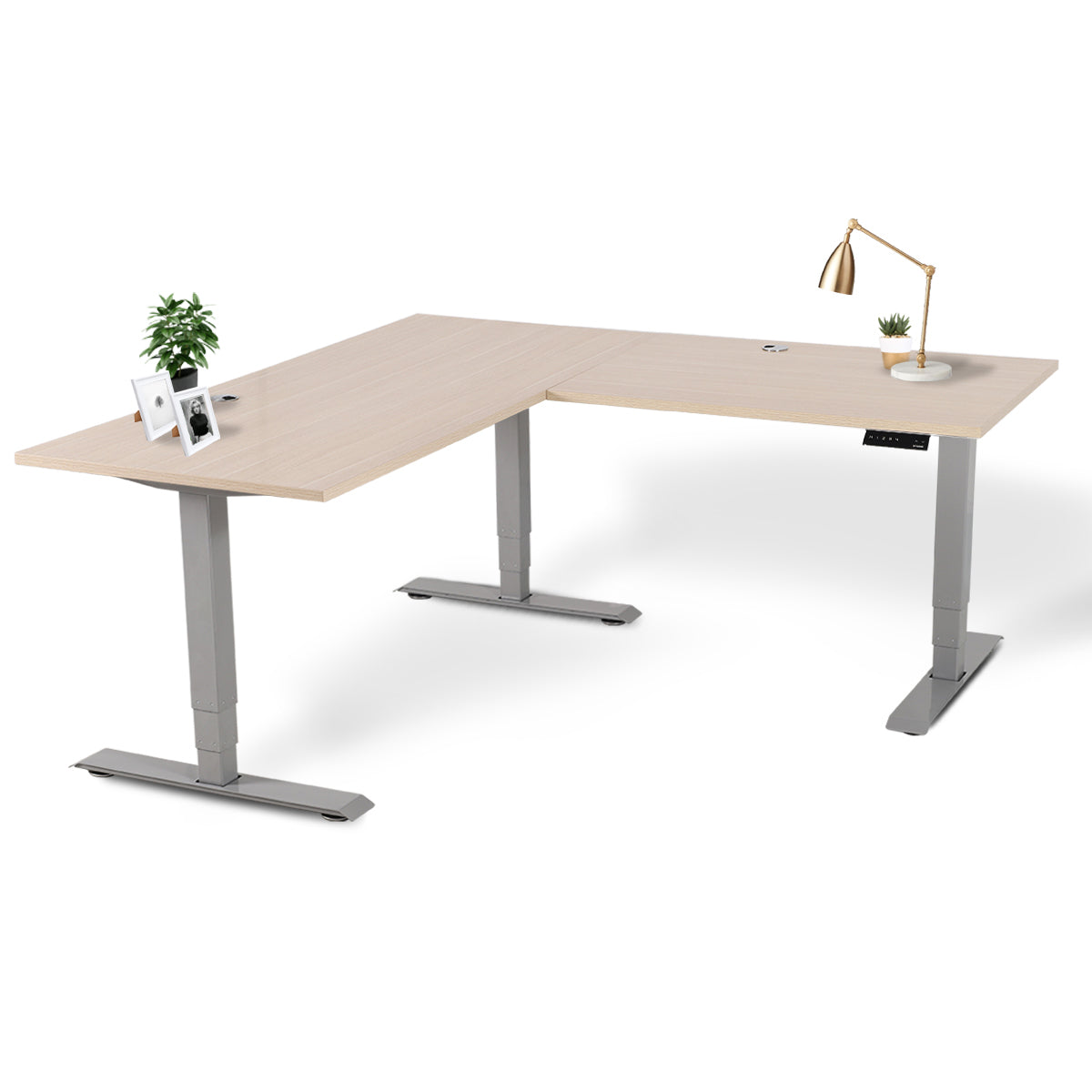 Executive Standing Corner Desk - L Shaped by EFFYDESK