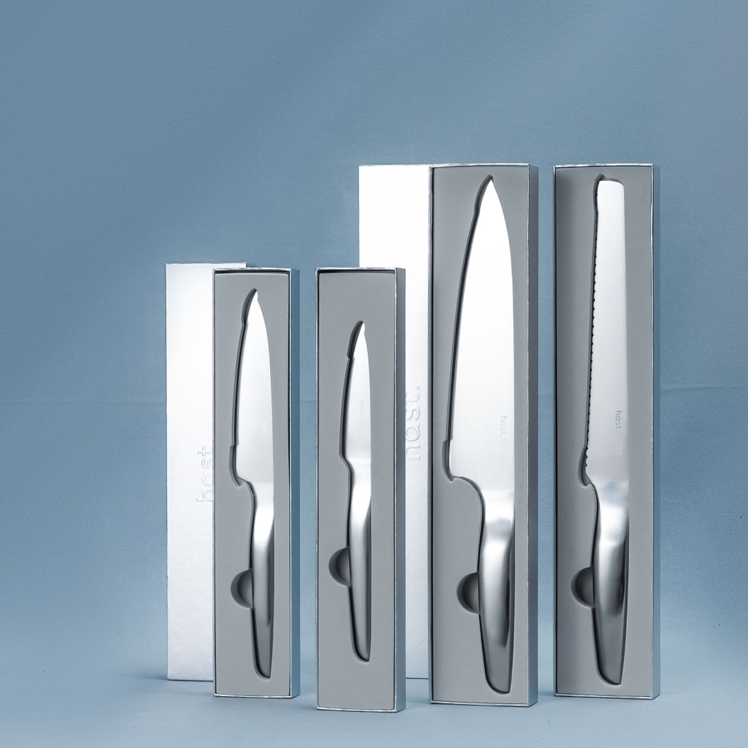 Hast Selection Series 7-piece minimalist Knife Set by Hast