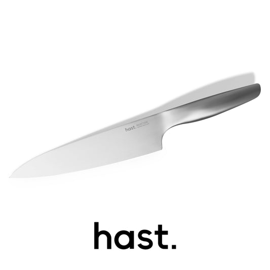 Hast Selection Series 8-inch Chef Knife, Japanese Carbon Steel by Hast