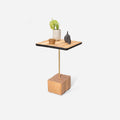 Home slice side table by Formr