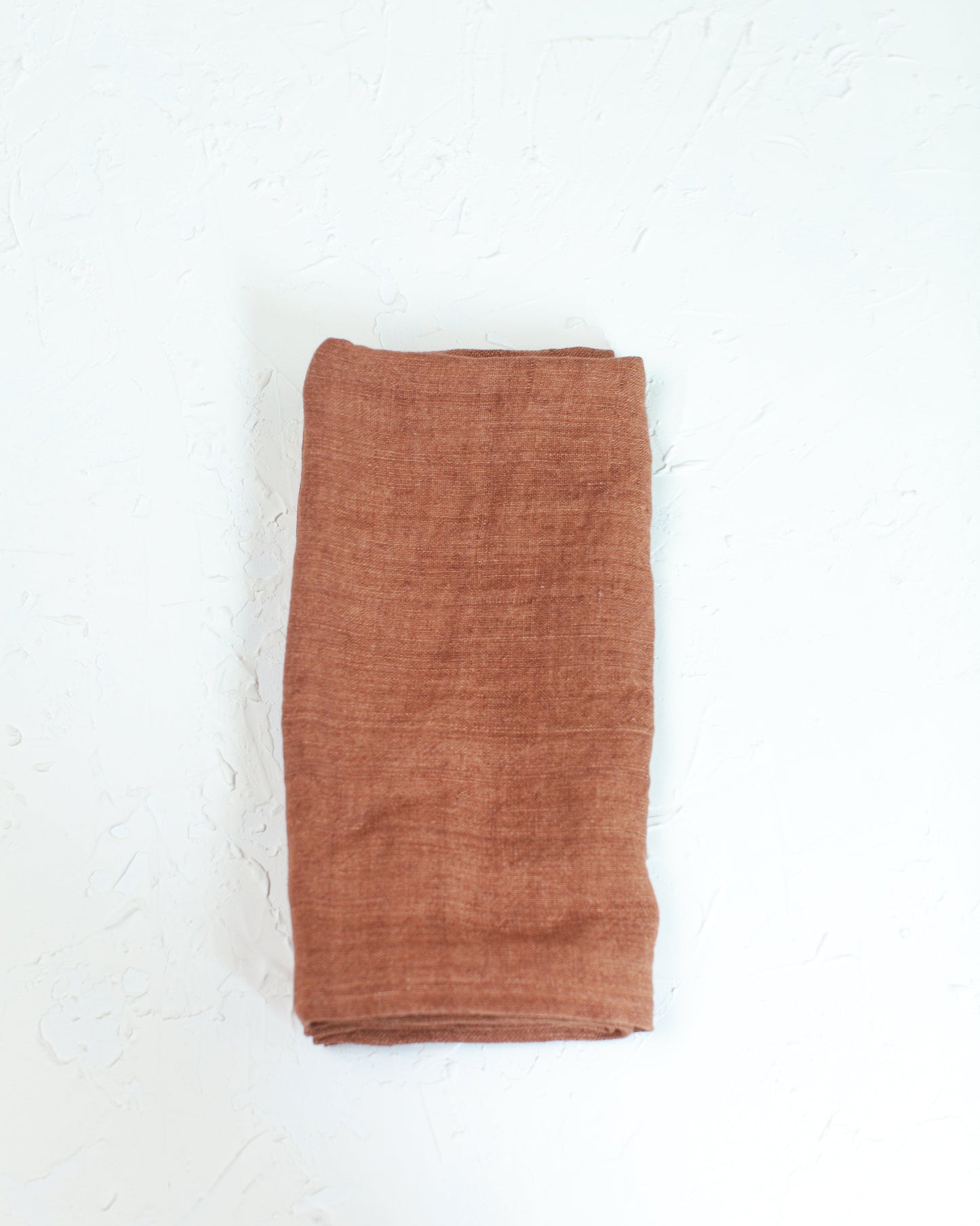 Stone Washed Linen Hemmed Dinner Napkins by Creative Women