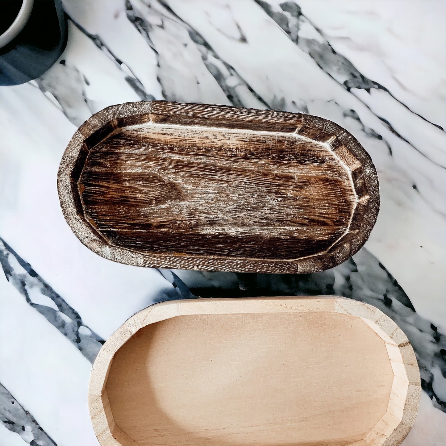 Rustic Wood Tray by Gia Roma