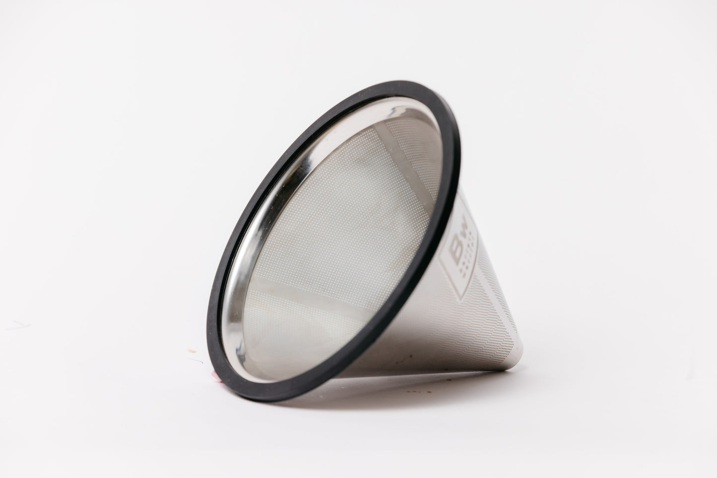 Reusable Pour Over Coffee Filter for Chemex and Hario V60 (Silver) by Barista Warrior