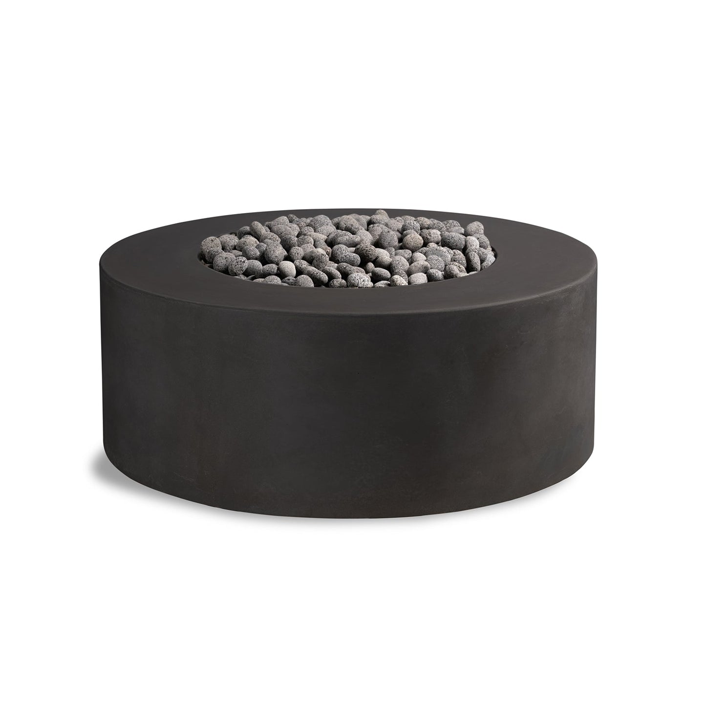 Kylindros - Cylinder Concrete Fire Pit Table by Crete Design