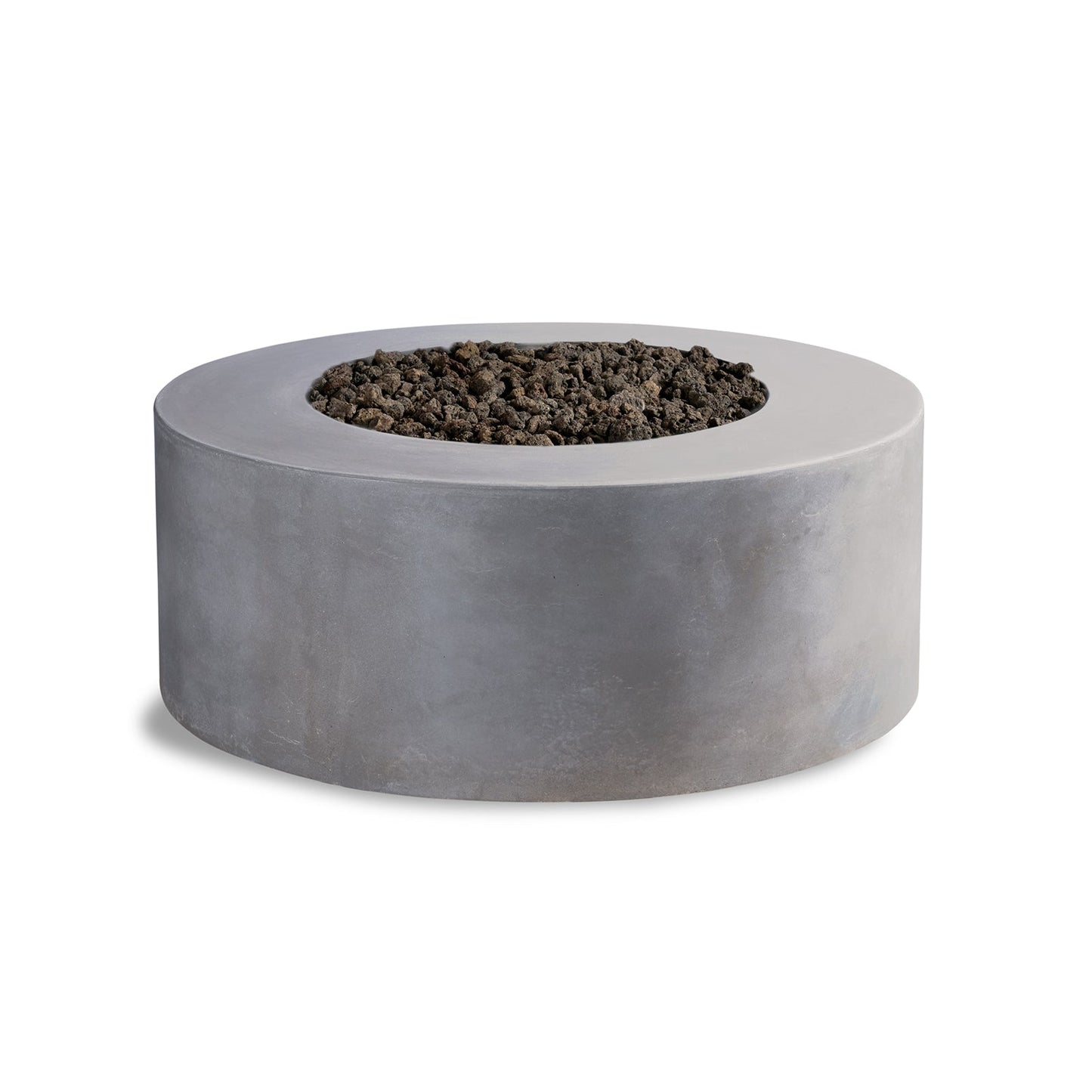 Kylindros - Cylinder Concrete Fire Pit Table by Crete Design