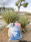 Blue Agave Cabana Beach Towel by Laguna Beach Textile Company