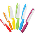 Chef's Choice Colorful Professional 12 Piece Knife Set By Cooler Kitchen by Cooler Kitchen