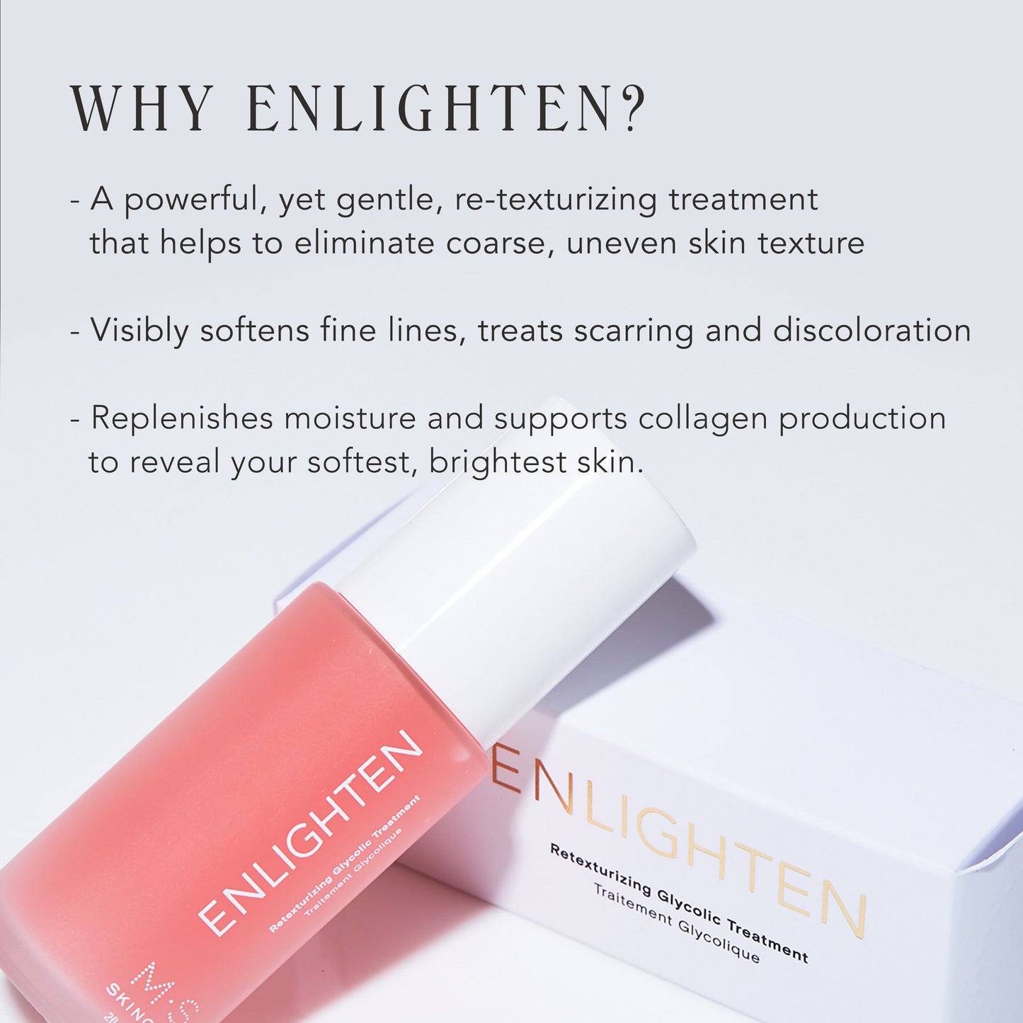 ENLIGHTEN | Retexturizing Glycolic Treatment by M.S. Skincare