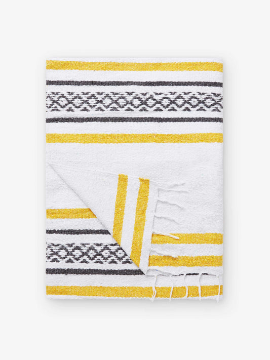 Yellow Stone Cabo Mexican Blanket by Laguna Beach Textile Company