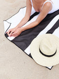 Noir Microfiber Beach Towel by Laguna Beach Textile Company