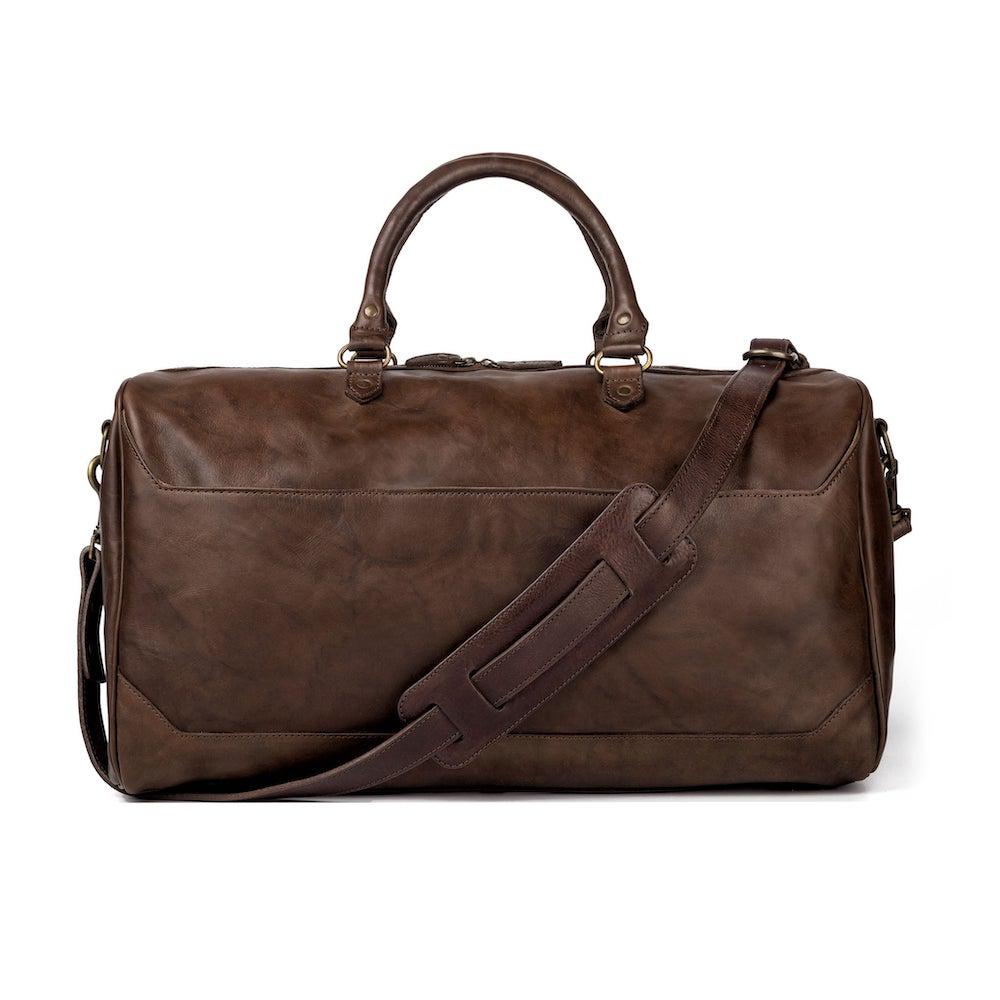 Benjamin Leather Duffle Bag by Mission Mercantile Leather Goods