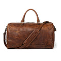 Benjamin Leather Duffle Bag by Mission Mercantile Leather Goods