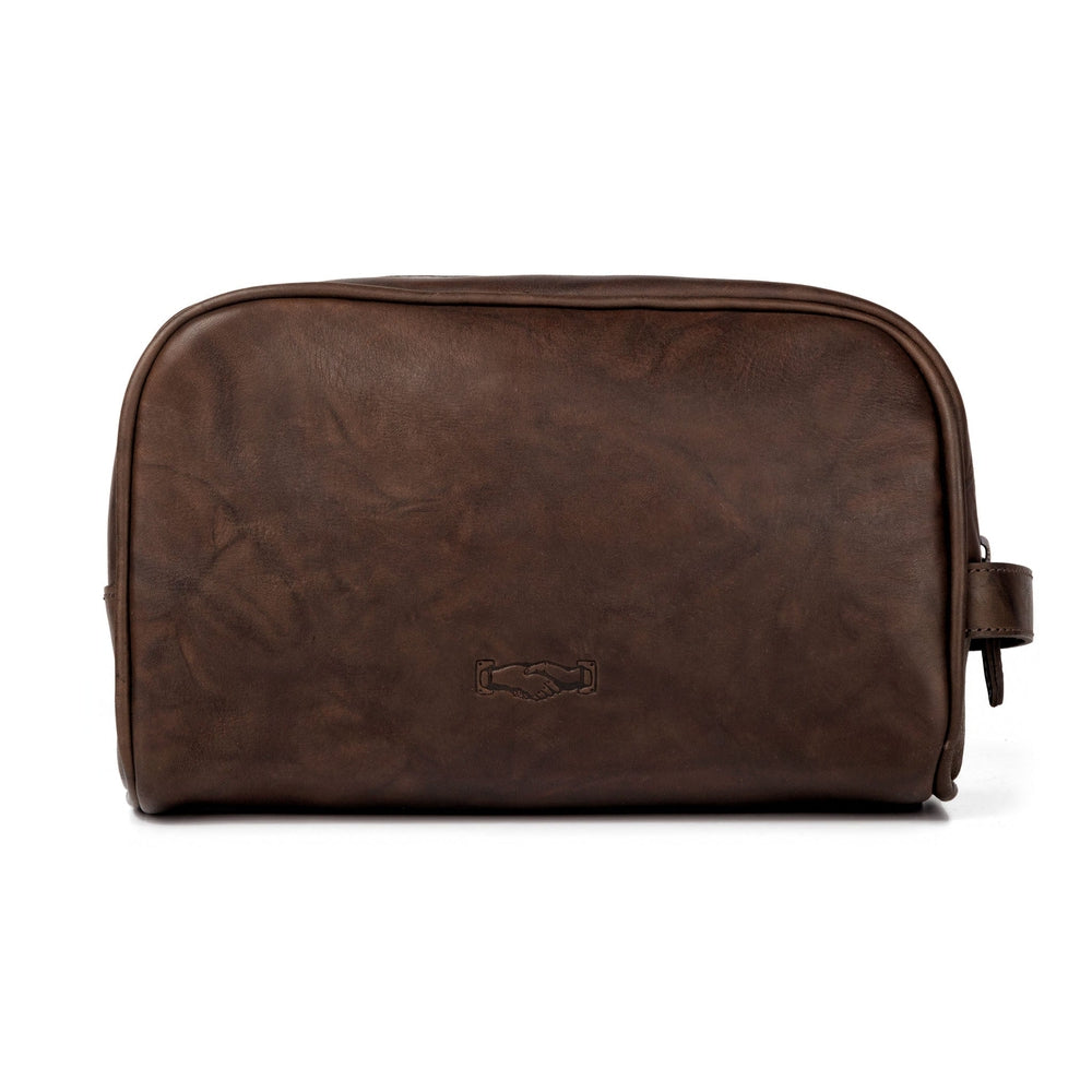 Benjamin Leather Toiletry Wash Bag by Mission Mercantile Leather Goods