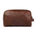 Benjamin Leather Toiletry Wash Bag by Mission Mercantile Leather Goods