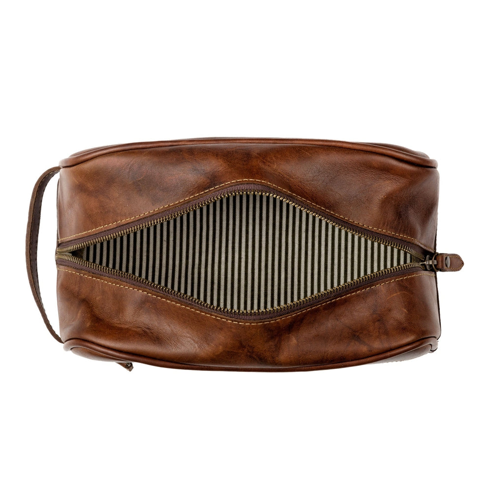 Benjamin Leather Toiletry Wash Bag by Mission Mercantile Leather Goods