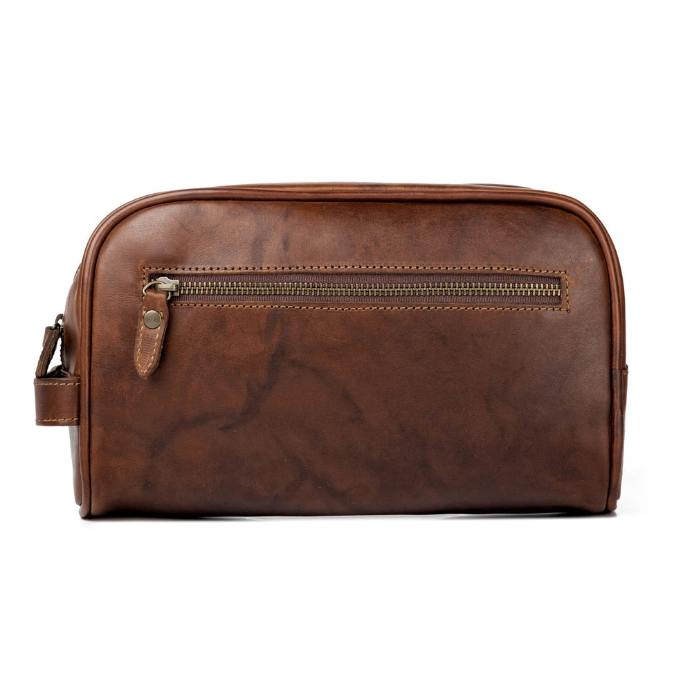 Benjamin Leather Toiletry Wash Bag by Mission Mercantile Leather Goods