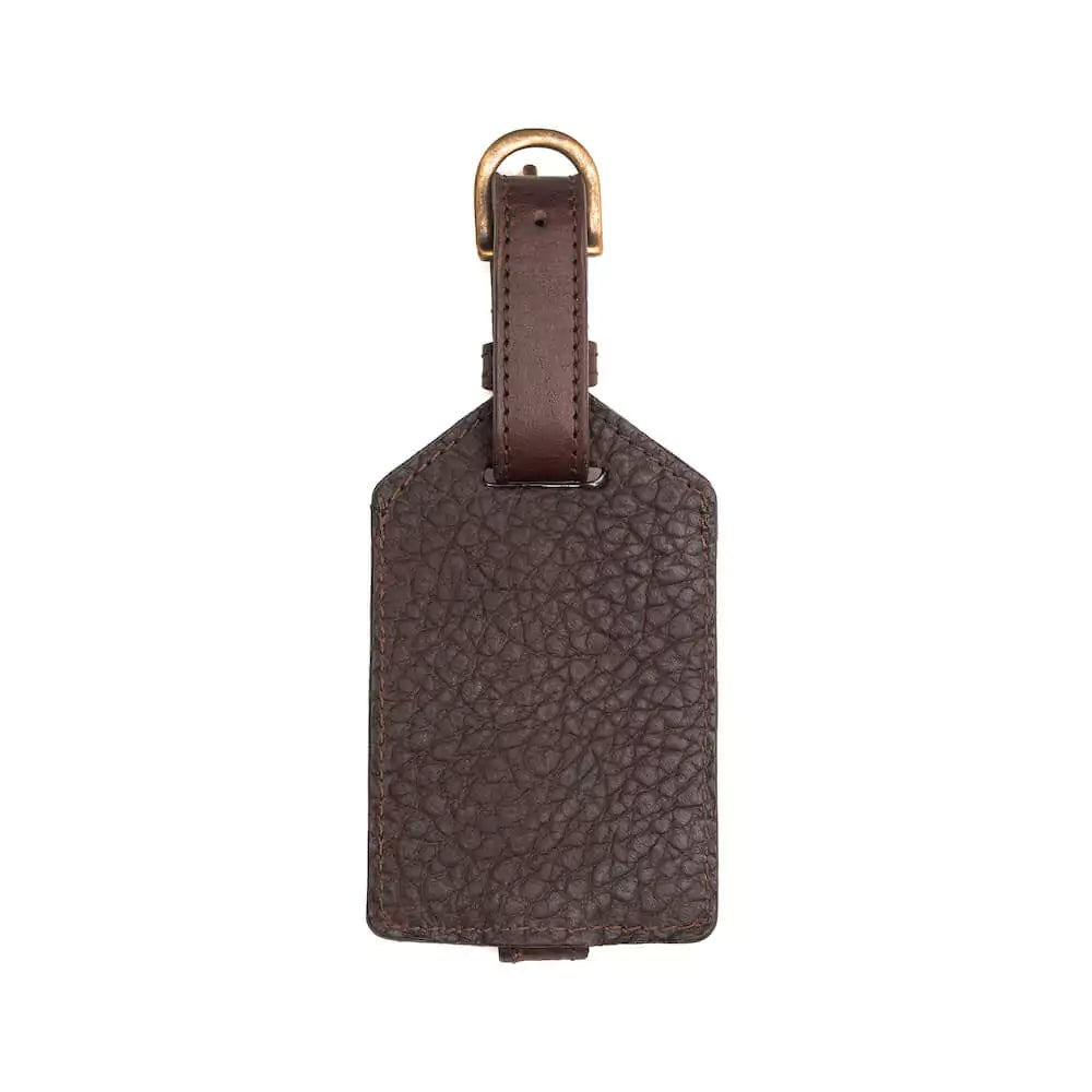 Campaign Leather Luggage Tag by Mission Mercantile Leather Goods