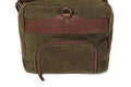 Campaign Waxed Canvas Large Duffle Bag by Mission Mercantile Leather Goods