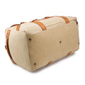 Campaign Waxed Canvas Large Duffle Bag by Mission Mercantile Leather Goods