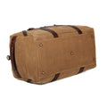 Campaign Waxed Canvas Large Duffle Bag by Mission Mercantile Leather Goods