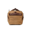 Campaign Waxed Canvas Large Duffle Bag by Mission Mercantile Leather Goods