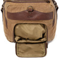 Campaign Waxed Canvas Large Duffle Bag by Mission Mercantile Leather Goods