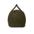 Campaign Waxed Canvas Large Field Duffle Bag by Mission Mercantile Leather Goods