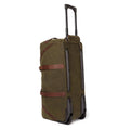 Campaign Waxed Canvas Large Roller Duffle Bag by Mission Mercantile Leather Goods